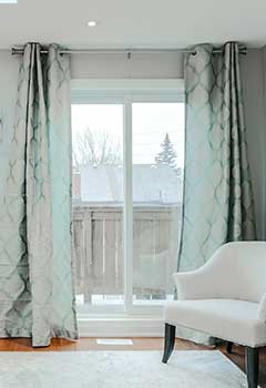 Drapery For Window Coverings, Las Flores