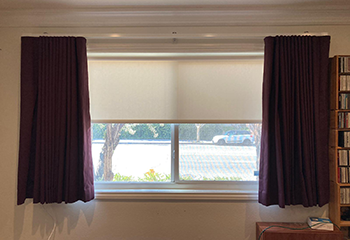 Custom Shades with Blackout Curtains, San Juan Capistrano CA